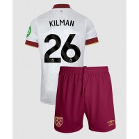 Dres West Ham United Max Kilman #26 Rezervni za djecu 2024-25 Kratak Rukav (+ kratke hlače)